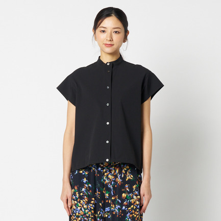 FRENCH SLEEVE DRAWSTRING SHIRT 詳細画像 ブラック 7