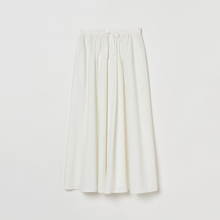 DRAWSTRING GATHERED SKIRT