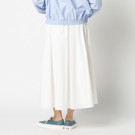 DRAWSTRING GATHERED SKIRT 詳細画像 ホワイト 3