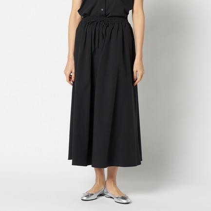 DRAWSTRING GATHERED SKIRT 詳細画像 ブラック 1