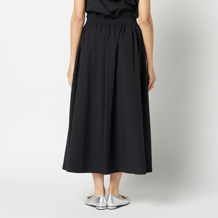 DRAWSTRING GATHERED SKIRT 詳細画像 ブラック 3