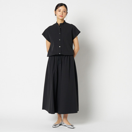 DRAWSTRING GATHERED SKIRT 詳細画像 ブラック 5