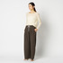 BARREL LEG TUCK PANTS 詳細画像