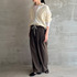 BARREL LEG TUCK PANTS 詳細画像