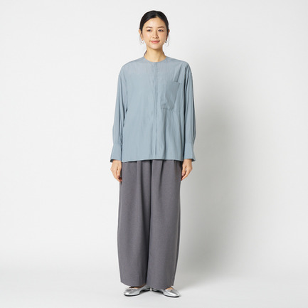 BARREL LEG TUCK PANTS 詳細画像 ミディアムグレー 11