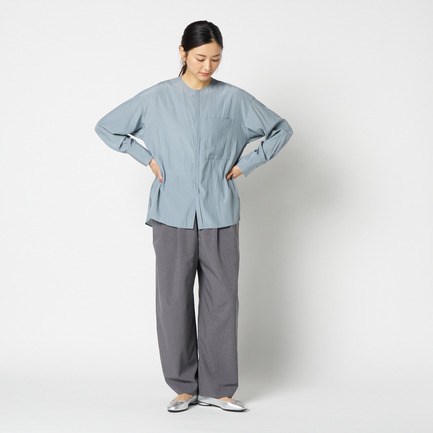 BARREL LEG TUCK PANTS 詳細画像 ミディアムグレー 12