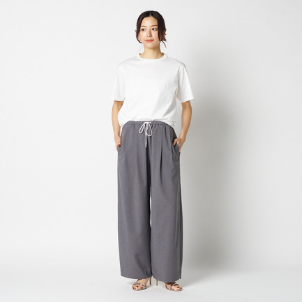 BARREL LEG TUCK PANTS 詳細画像 ミディアムグレー 13