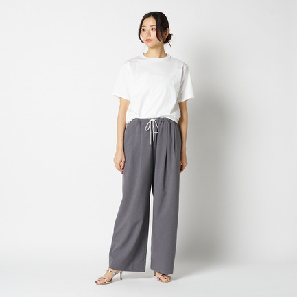 BARREL LEG TUCK PANTS 詳細画像 ミディアムグレー 15