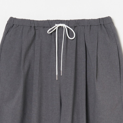 BARREL LEG TUCK PANTS 詳細画像 ミディアムグレー 2