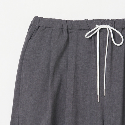 BARREL LEG TUCK PANTS 詳細画像 ミディアムグレー 3