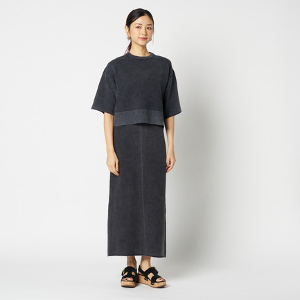 FADE RIB KNIT PULLOVER 詳細画像 チャコールグレー 11