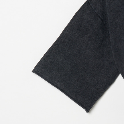 FADE RIB KNIT PULLOVER 詳細画像 チャコールグレー 3