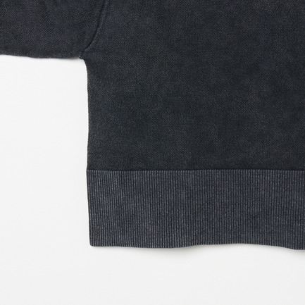 FADE RIB KNIT PULLOVER 詳細画像 チャコールグレー 4