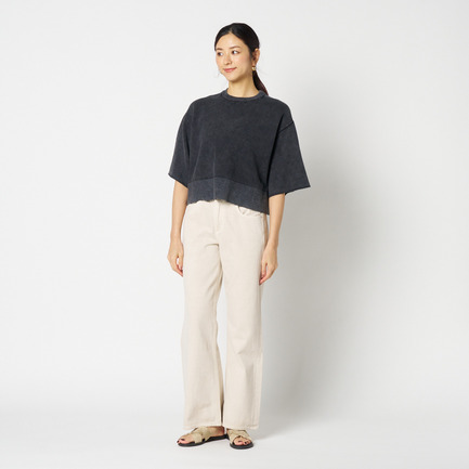 FADE RIB KNIT PULLOVER 詳細画像 チャコールグレー 9