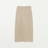 FADE RIB KNIT I LINE SKIRT 詳細画像