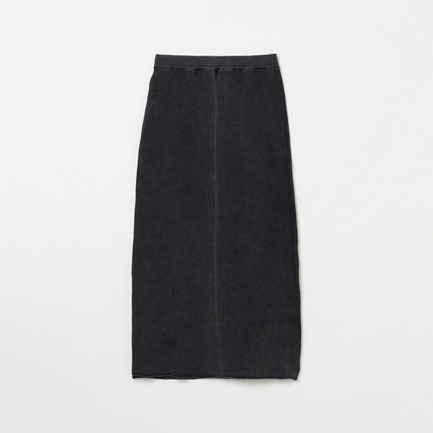 FADE RIB KNIT I LINE SKIRT 詳細画像 チャコールグレー 1