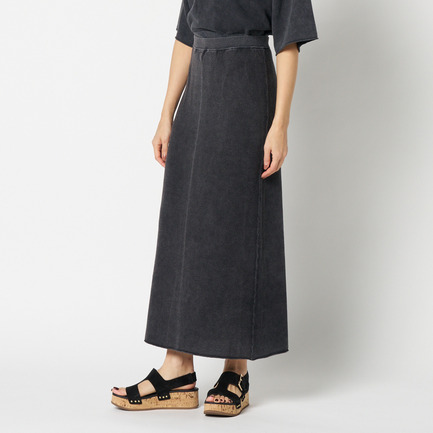 FADE RIB KNIT I LINE SKIRT 詳細画像 チャコールグレー 9