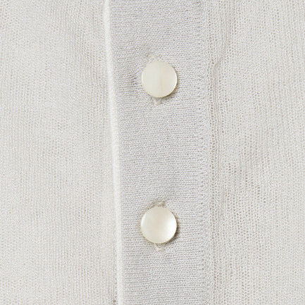 LAYERED KNIT REVERSIBLE GARDIGAN 詳細画像 ライトグレー 5