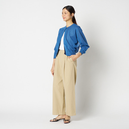 LAYERED KNIT REVERSIBLE GARDIGAN 詳細画像 ネイビー 12