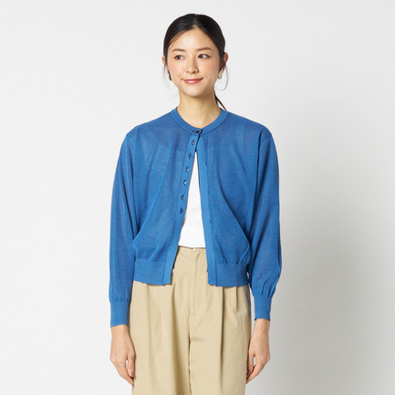 LAYERED KNIT REVERSIBLE GARDIGAN 詳細画像 ネイビー 8