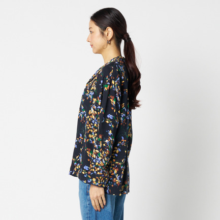 IPEKER PRINT PAJAMA SHIRT 詳細画像 ブラック 2