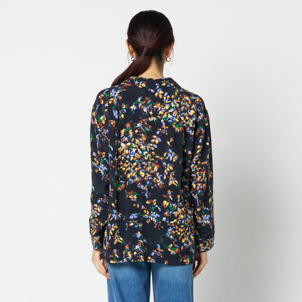 IPEKER PRINT PAJAMA SHIRT 詳細画像 ブラック 3