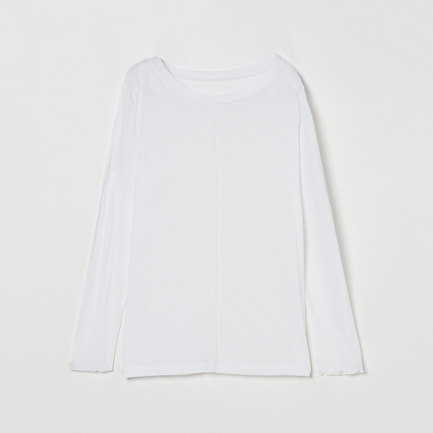 【smooth skin series】wide crew neck