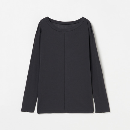 【smooth skin series】wide crew neck