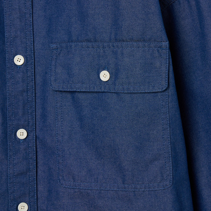 DENIM BIG SHIRT 詳細画像 ダークブルー 5