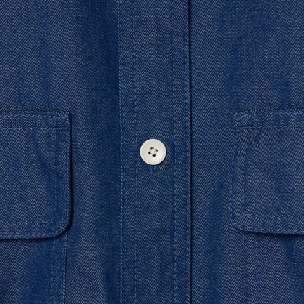 DENIM BIG SHIRT 詳細画像 ダークブルー 6