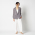 SHEER DOBBY STRIPE JACKET 詳細画像