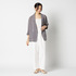 SHEER DOBBY STRIPE JACKET 詳細画像