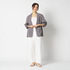 SHEER DOBBY STRIPE JACKET 詳細画像
