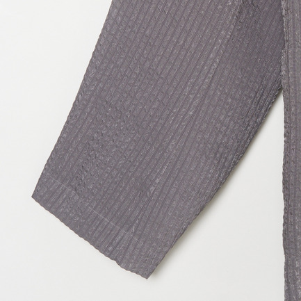 SHEER DOBBY STRIPE JACKET 詳細画像 ミディアムグレー 3