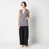 SHEER DOBBY STRIPE VEST 詳細画像