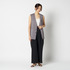 SHEER DOBBY STRIPE VEST 詳細画像
