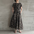 PRINTED SEERSUCKER DRESS 詳細画像