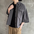 WASHED HALF SLEEVE SHIRT 詳細画像