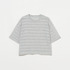 SHEER BORDER KNIT CREW NECK 詳細画像
