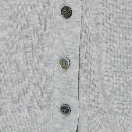 SHEER KNIT CARDIGAN 詳細画像 ライトグレー 5