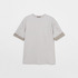 COTTON CONTRAST CUFF TEE 詳細画像