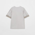 COTTON CONTRAST CUFF TEE 詳細画像
