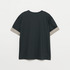 COTTON CONTRAST CUFF TEE 詳細画像