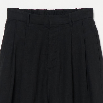 FRENCH LINEN PANTS 詳細画像 ブラック 2