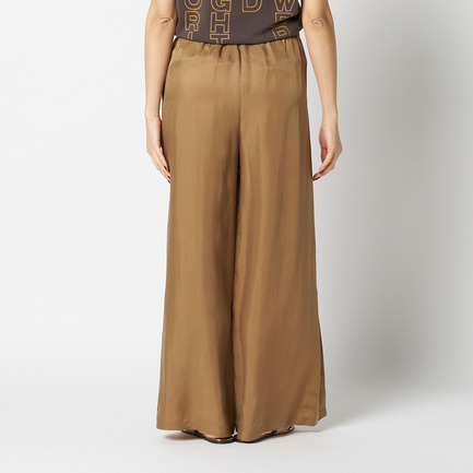 CUPRO SLIT EASY PANTS 詳細画像 キャメル 3
