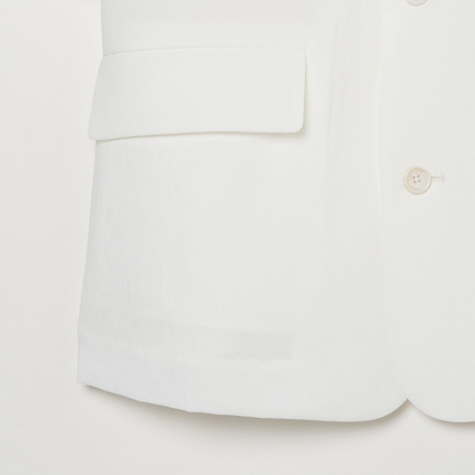 DRY TOUCH HALF SLEEVE JACKET 詳細画像 ホワイト 4