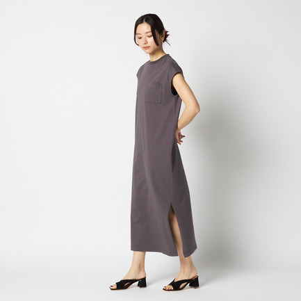 RELAXED POCKET MAXI DRESS 詳細画像 チャコールグレー 11