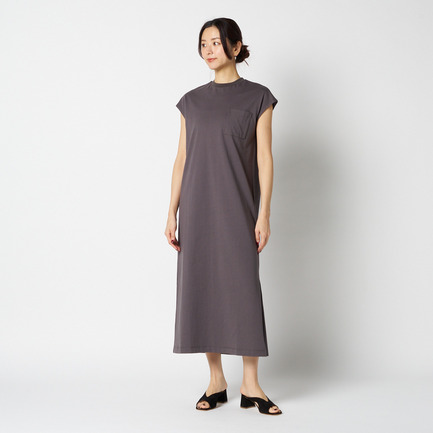 RELAXED POCKET MAXI DRESS 詳細画像 チャコールグレー 7