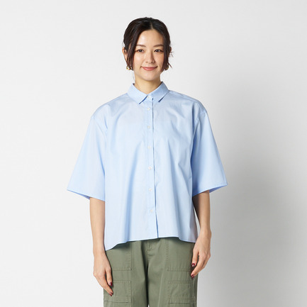 BACK VOLUME SHIRT 詳細画像 サックス 8