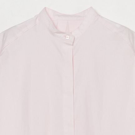 BACK VOLUME STAND COLLAR SHIRT 詳細画像 ピンク系 2